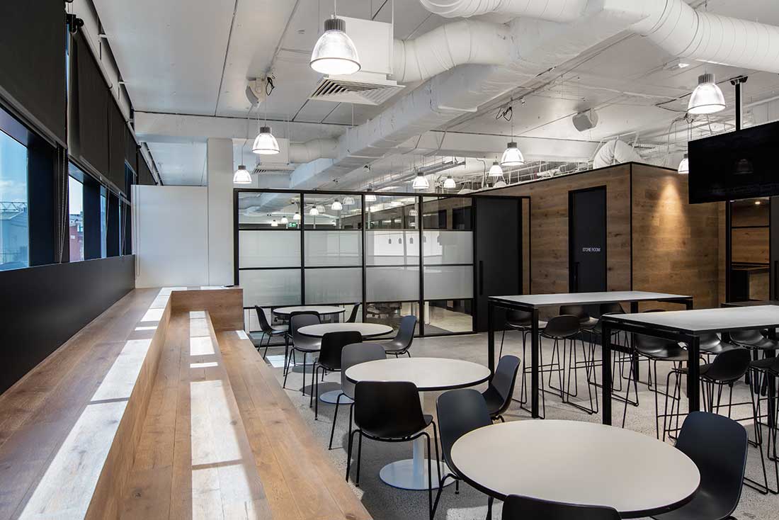 New Working Zone: Office Outbreak Area